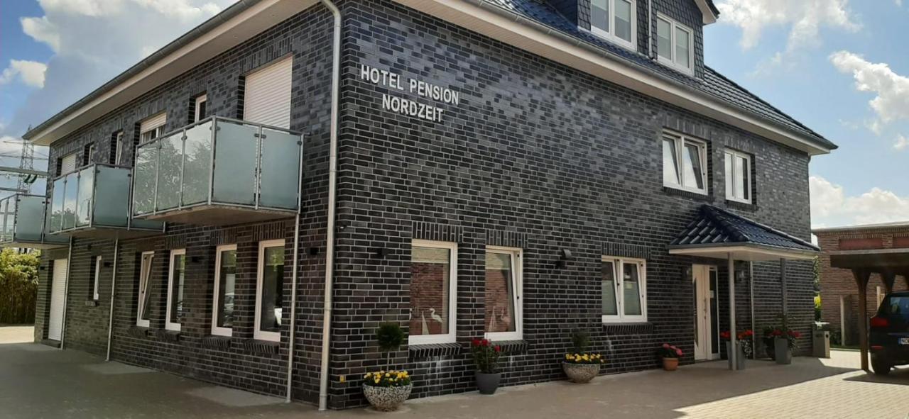 Hotel Pension Nordzeit Norddeich (Norden) Exterior foto